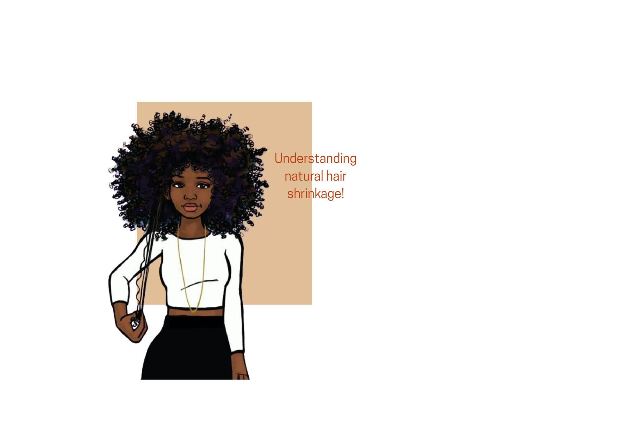 Shrinkage in Natural Hair: Embracing It And Working With It Shrinkage in Natural Hair: Embracing It And Working With It